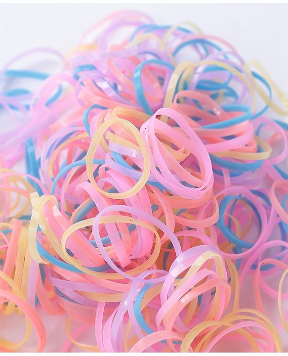 Babyhug Free Size Rubber Bands Sets of 3 - Multicolor