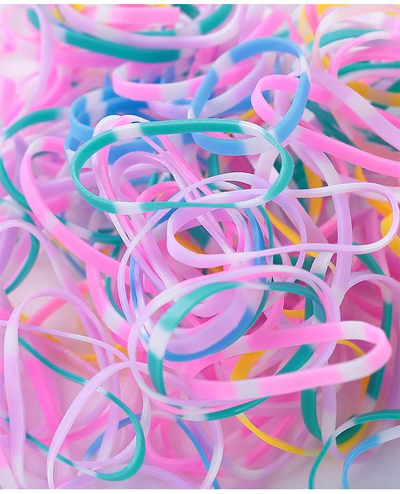 Babyhug Free Size Rubber Bands Sets of 3 - Multicolor