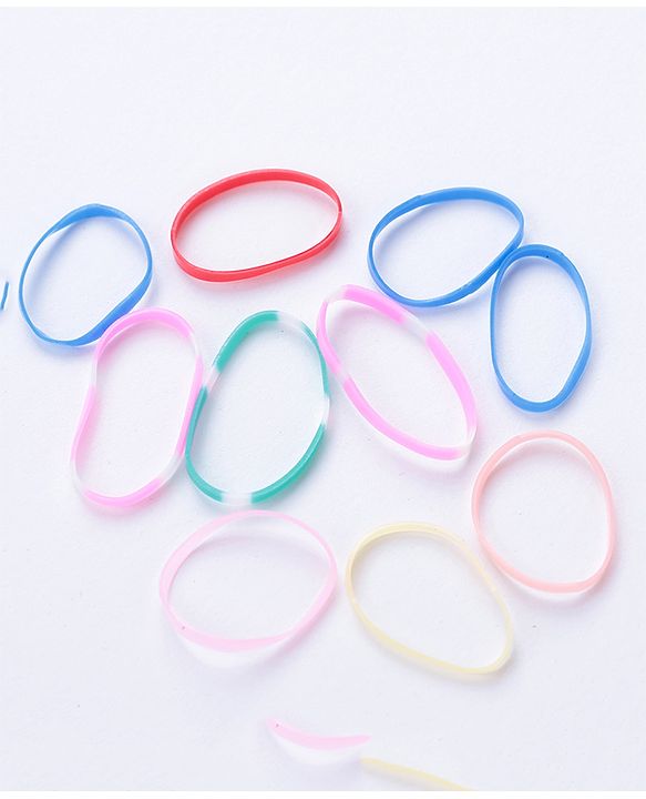 Babyhug Free Size Rubber Bands Sets of 3 - Multicolor