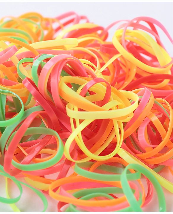 Babyhug Free Size Rubber Bands Sets of 3 - Multicolor