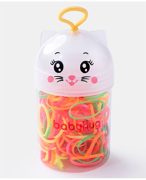 Babyhug Free Size Rubber Bands Sets of 3 - Multicolor