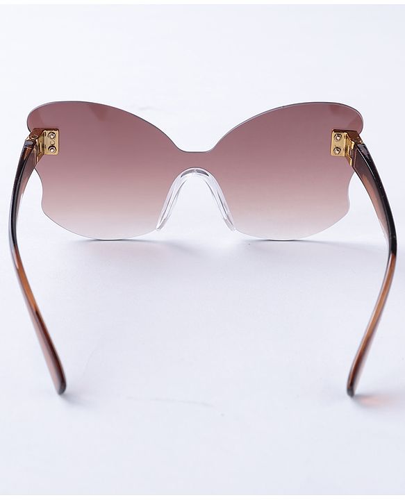 Babyhug Butterfly Shaped Sunglasses - Brown