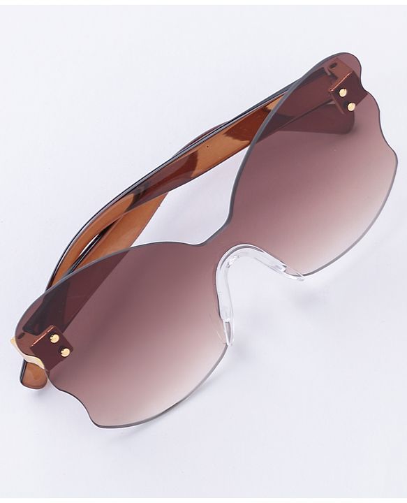 Babyhug Butterfly Shaped Sunglasses - Brown