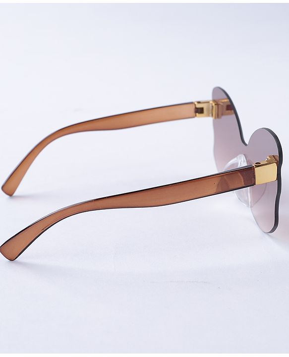 Babyhug Butterfly Shaped Sunglasses - Brown