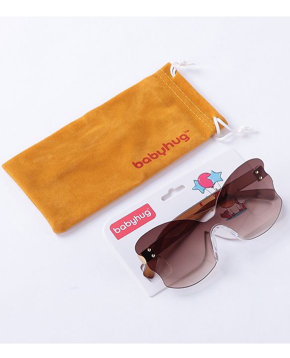Babyhug Butterfly Shaped Sunglasses - Brown
