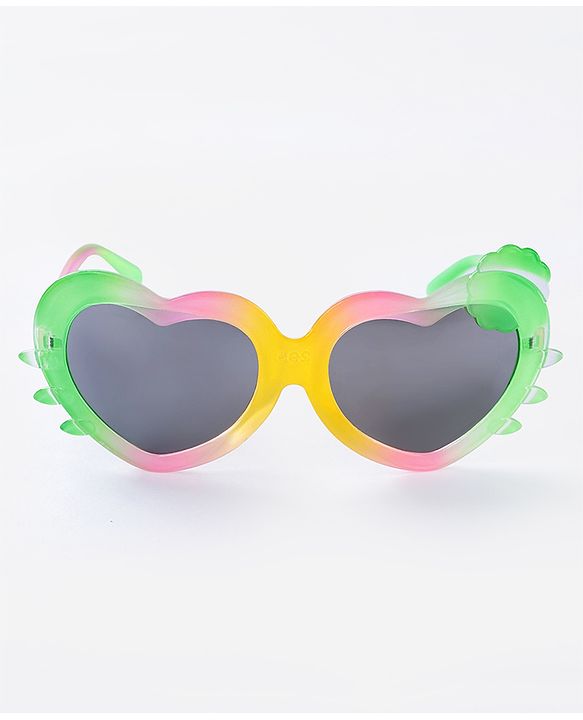 Babyhug Heart Shape Sunglasses Free Size - Multicolour
