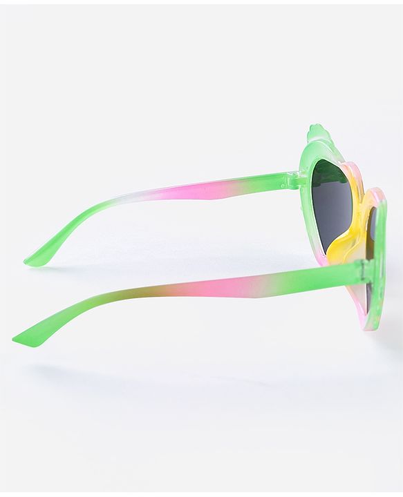 Babyhug Heart Shape Sunglasses Free Size - Multicolour