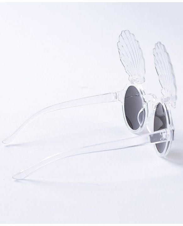 Babyhug Free Size Shell Shape Sunglasses - White
