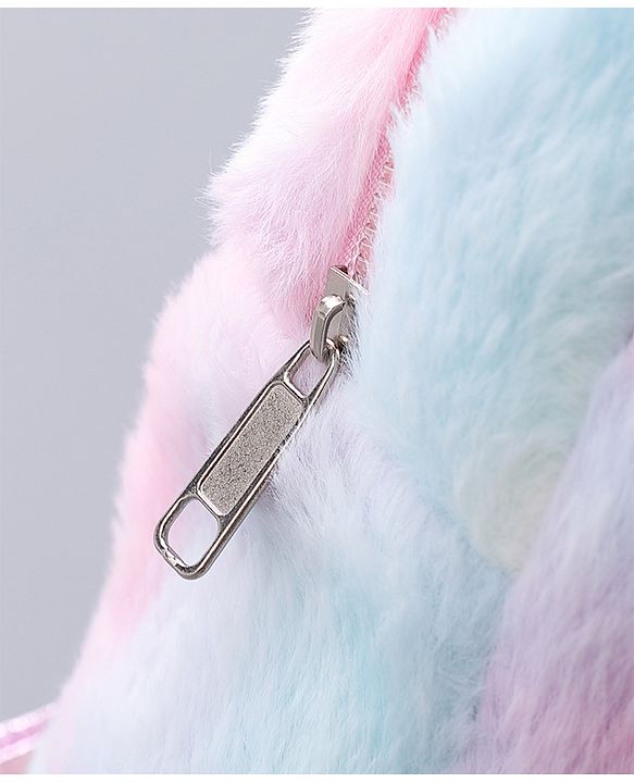 Babyhug Unicorn Fashion Backpack Free Size White- 13 Inches