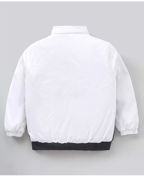 Babyhug Full Sleeves Jacket Color Block Design- Multicolour