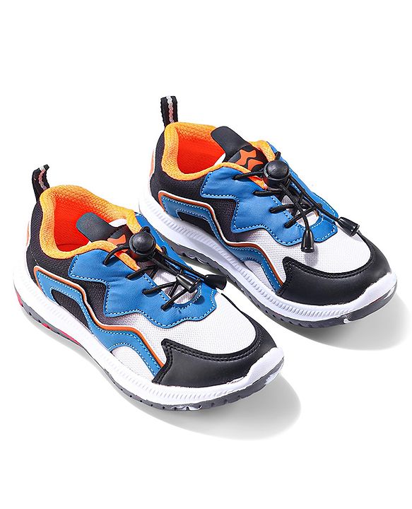 Cute Walk by Babyhug Sneakers - Blue White