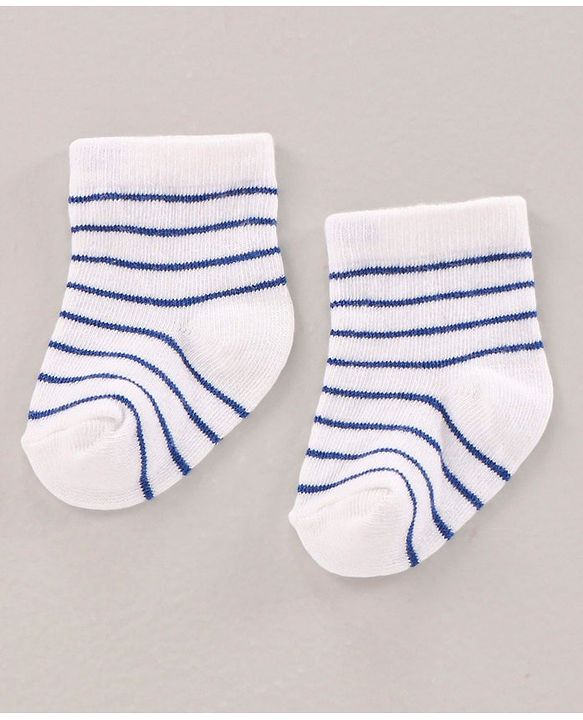 Cute Walk by Babyhug Ankle Length Antibacterial Socks Printed Pack Of 3 - Multicolour