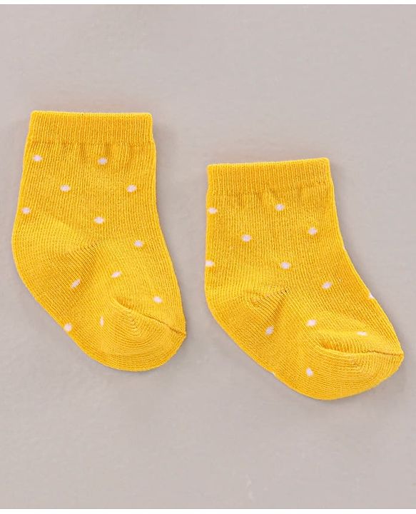 Cute Walk by Babyhug Ankle Length Antibacterial Socks Printed Pack Of 3 - Multicolour