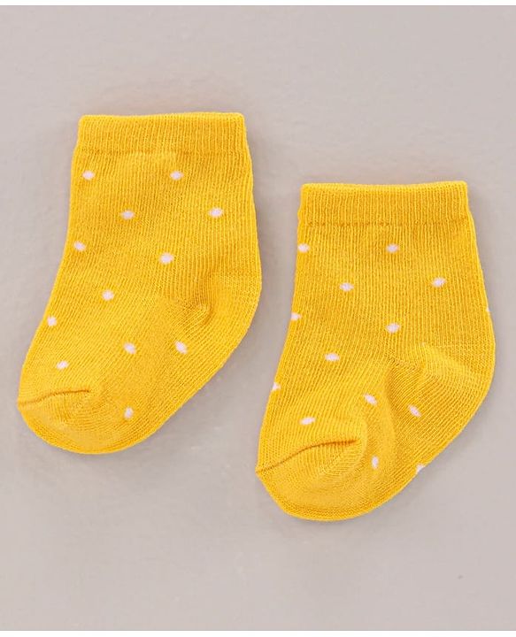 Cute Walk by Babyhug Ankle Length Antibacterial Socks Printed Pack Of 3 - Multicolour