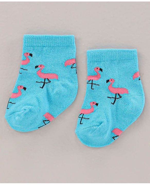 Cute Walk by Babyhug Ankle Length Antibacterial Socks Printed Pack Of 3 - Multicolour