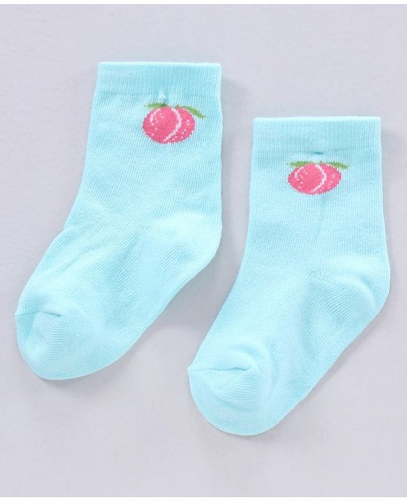 Cute Walk by Babyhug Ankle Length Anti-Bacterial Socks Multi Pattern Pack Of 3 - Multicolor