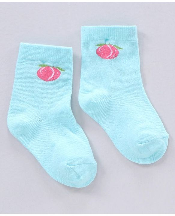 Cute Walk by Babyhug Ankle Length Anti-Bacterial Socks Multi Pattern Pack Of 3 - Multicolor
