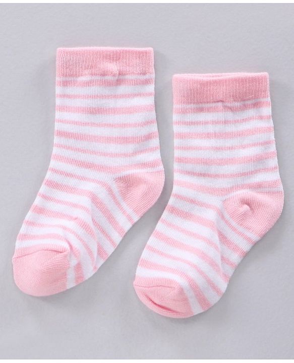 Cute Walk by Babyhug Ankle Length Anti-Bacterial Socks Multi Pattern Pack Of 3 - Multicolor