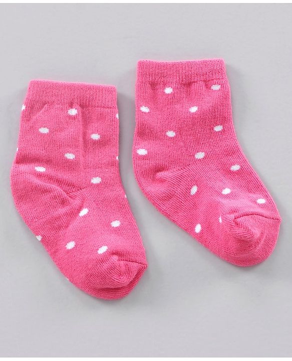 Cute Walk by Babyhug Ankle Length Anti-Bacterial Socks Multi Pattern Pack Of 3 - Multicolor