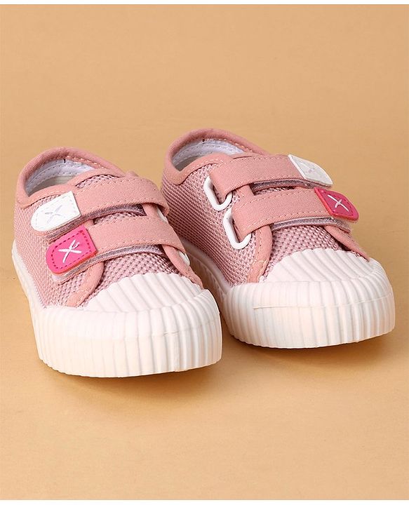 Cute Walk by Babyhug Casual Shoes With Velcro Closure - Pink