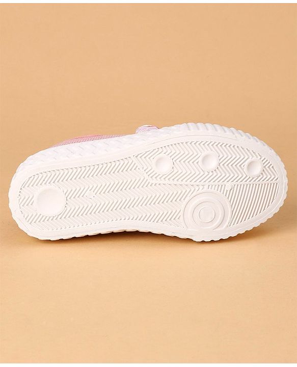 Cute Walk by Babyhug Casual Shoes With Velcro Closure - Pink