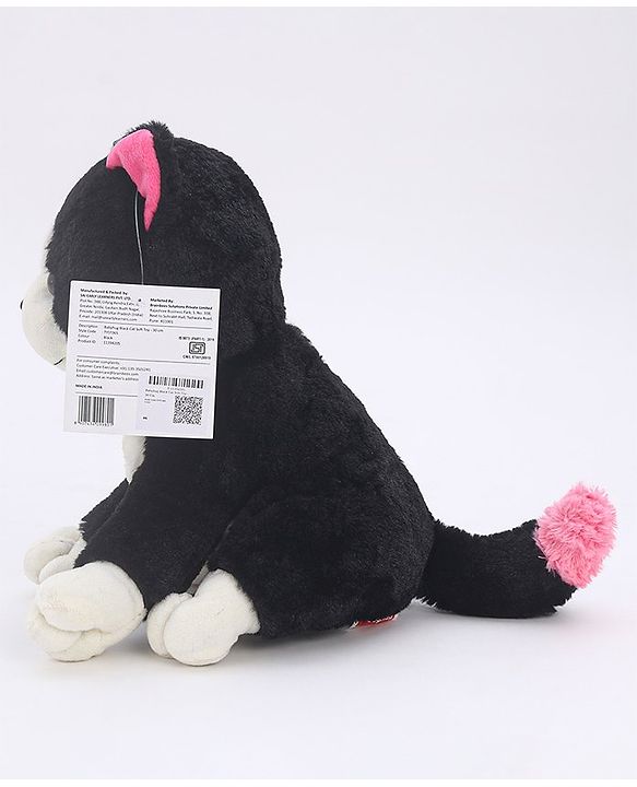 Babyhug Baby Cat Plush Toy - Height 20 cm