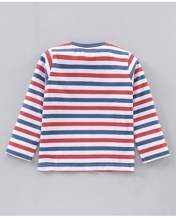 Babyhug Cotton Knit Full Sleeves T-Shirts Multi-Print Pack of 5 - Multicolour