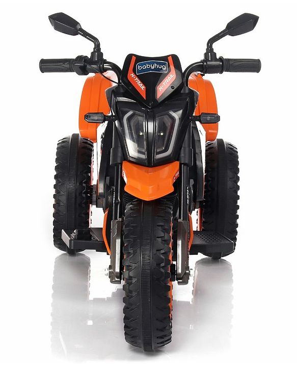Babyhug KTM Three Wheel Battery Operated Ride On Bike - Orange