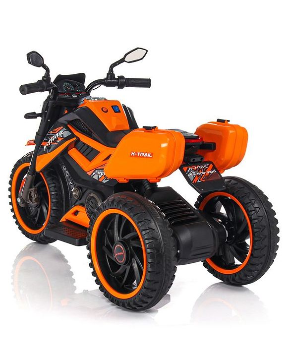 Babyhug KTM Three Wheel Battery Operated Ride On Bike - Orange