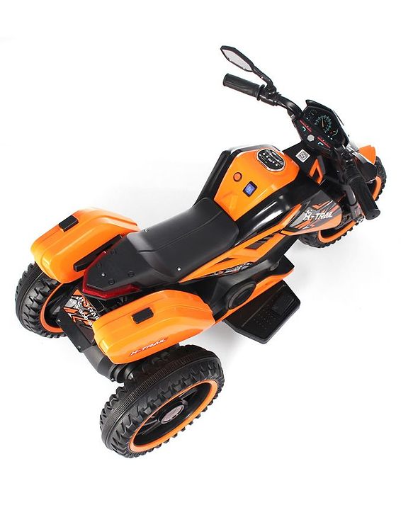 Babyhug KTM Three Wheel Battery Operated Ride On Bike - Orange