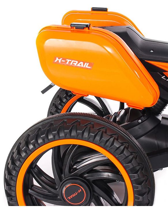 Babyhug KTM Three Wheel Battery Operated Ride On Bike - Orange