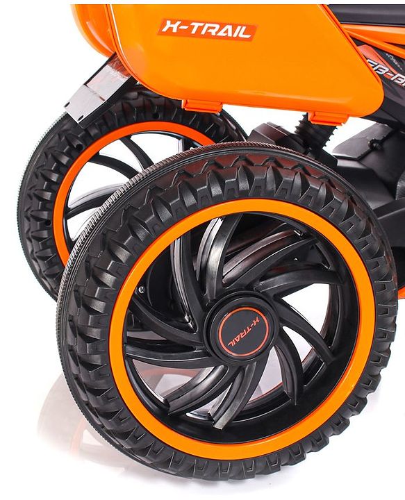 Babyhug KTM Three Wheel Battery Operated Ride On Bike - Orange