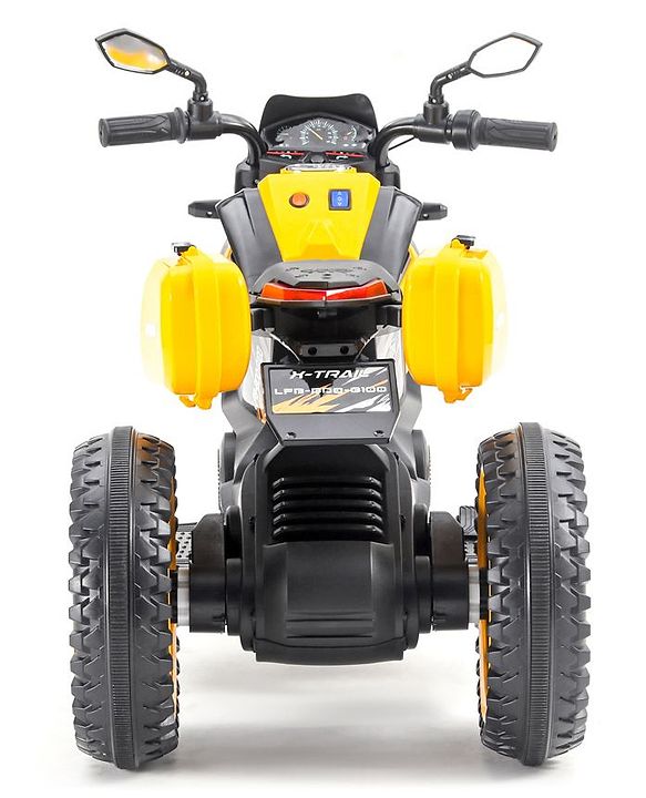 Babyhug KTM Three Wheel Battery Operated Ride On Bike - Yellow