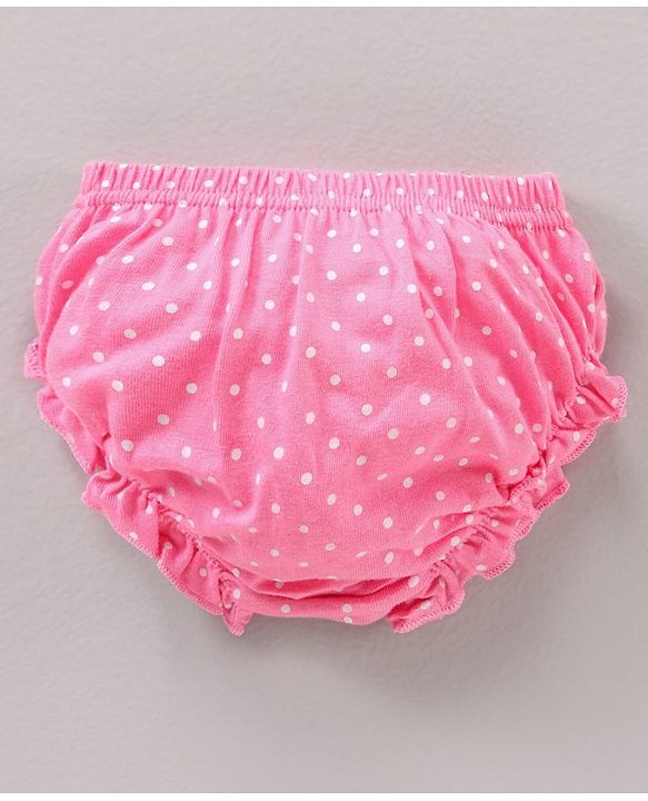 Babyhug 100% Cotton Antibacterial Bloomers Multiprint Pack Of 3 - Multicolor