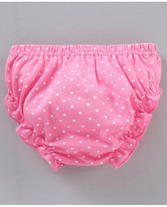 Babyhug 100% Cotton Antibacterial Bloomers Multiprint Pack Of 3 - Multicolor