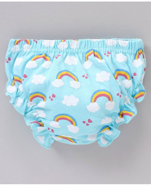 Babyhug 100% Cotton Antibacterial Bloomer Printed Pack of 5- Multicolor