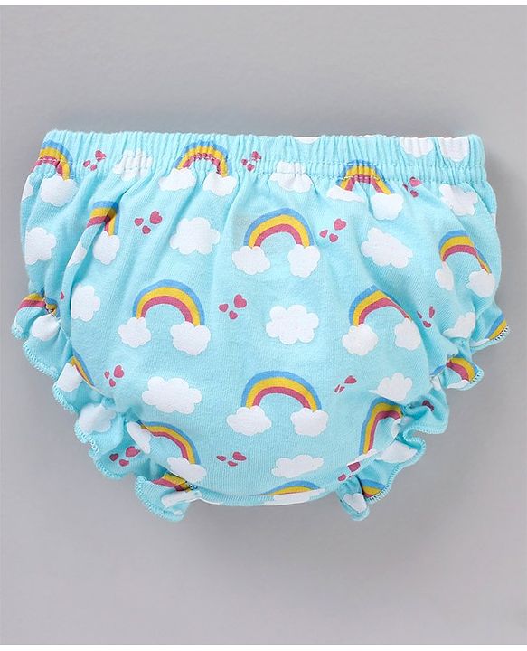 Babyhug 100% Cotton Antibacterial Bloomer Printed Pack of 5- Multicolor
