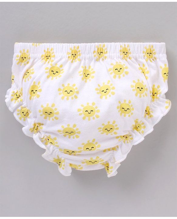 Babyhug 100% Cotton Antibacterial Bloomer Printed Pack of 5- Multicolor
