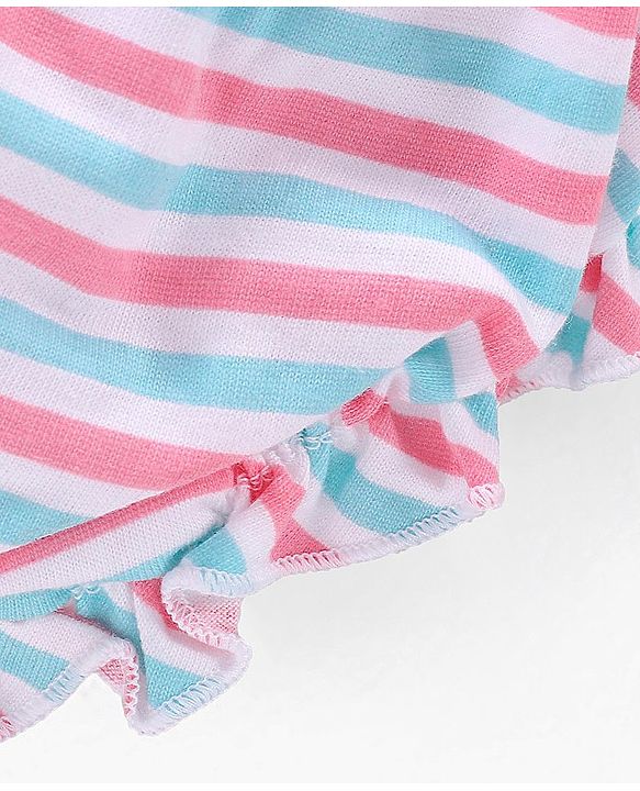 Babyhug 100% Cotton Antibacterial Bloomers Pack of 3