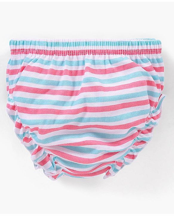 Babyhug 100% Cotton Antibacterial Bloomers Pack of 3