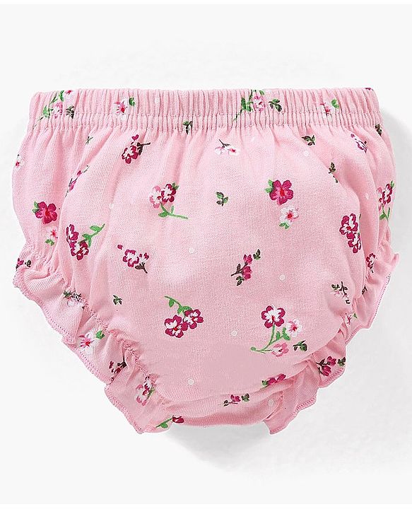 Babyhug 100% Cotton Antibacterial Bloomers Pack of 3