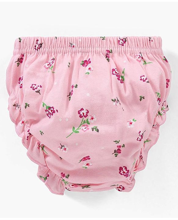 Babyhug 100% Cotton Antibacterial Bloomers Pack of 3