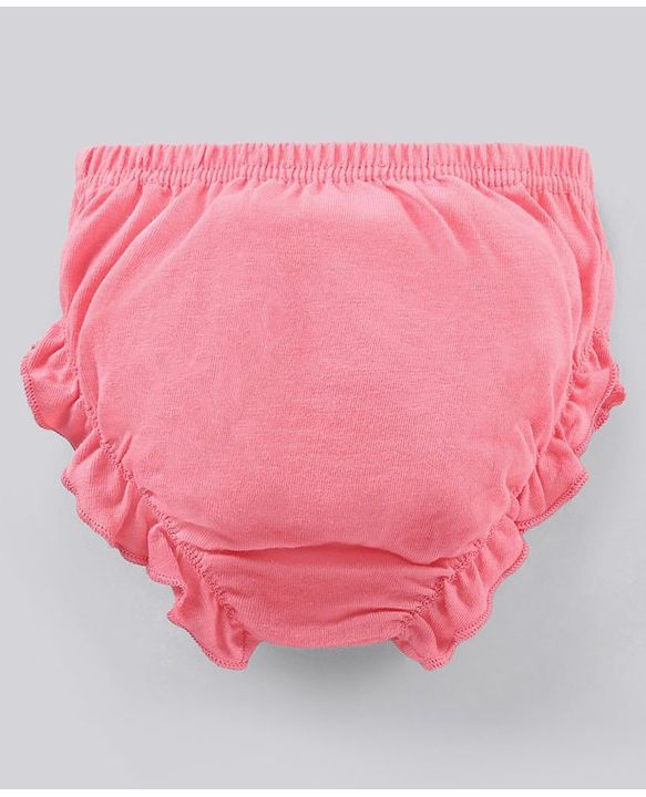 Babyhug 100% Cotton Antibacterial Bloomers Pack of 5 - Multicolour