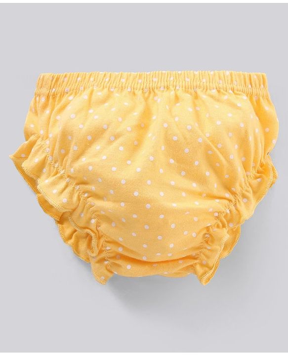 Babyhug 100% Cotton Antibacterial Bloomers Pack of 5 - Multicolour