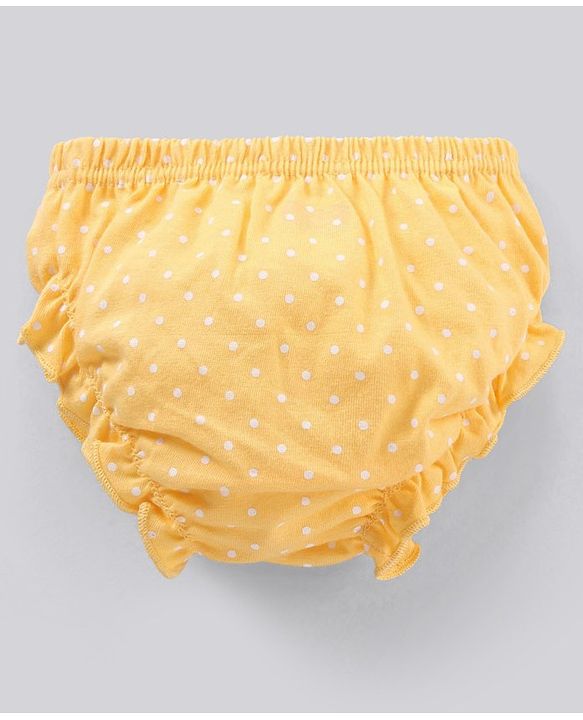 Babyhug 100% Cotton Antibacterial Bloomers Pack of 5 - Multicolour