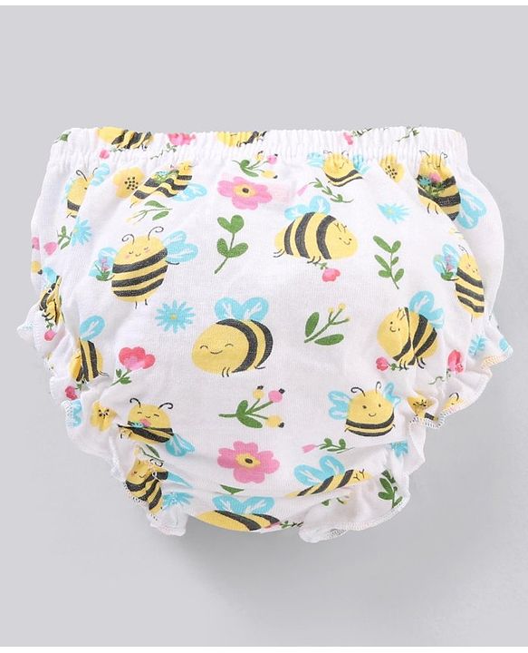 Babyhug 100% Cotton Antibacterial Bloomers Pack of 5 - Multicolour