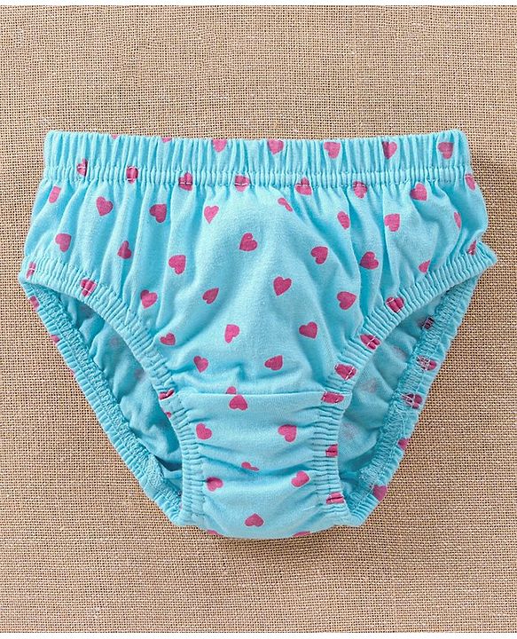 Babyhug 100% Cotton Antibacterial Panties Pack of 3 - Multicolour