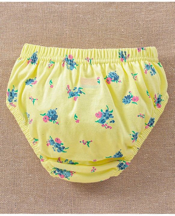 Babyhug 100% Cotton Antibacterial Panties Pack of 3 - Multicolour