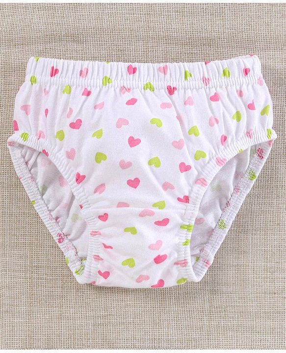Babyhug 100% Cotton Antibacterial Panties Pack of 3 - Multicolour