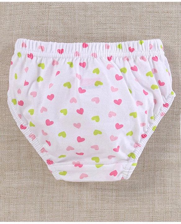Babyhug 100% Cotton Antibacterial Panties Pack of 3 - Multicolour
